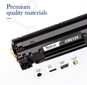 img 3 attached to High-Quality Replacement Toner Cartridge for Canon 125 CRG-125 - Compatible with ImageClass MF3010, LBP6030w, LBP6000 Laser Printer - Black, 1 Pack by Valuetoner