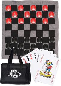 img 4 attached to Fun for Everyone: Unleash the 🃏 Fun with Elite Sportz Giant Card Games!