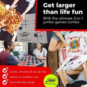 img 3 attached to Fun for Everyone: Unleash the 🃏 Fun with Elite Sportz Giant Card Games!