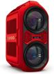 zizo aurora z4 30w portable wireless speaker - red logo