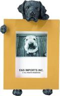 🐾 dog photo frame - black labrador retriever 2.5&#34; x 3.5&#34; logo