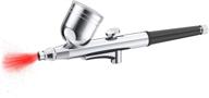 premium 0.3mm nozzle single-action gravity feed airbrush for professional use logo