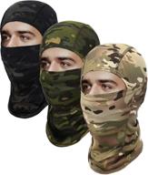 🌞 breathable sun protection face mask with long neck cover for men - ideal for summer balaclava usage logo