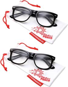 img 2 attached to 🔍 Superior Quality 2-Pack High Magnification Reading Glasses: Strong Power Readers -1.00-6.00