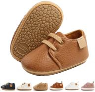 premium soft sole tassel prewalker moccasin sneakers for 👟 baby boys and girls - anti-slip shoes for first walking logo