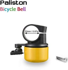 img 1 attached to 🚲 Paliston Bike Bell - High-Quality Bicycle Bell for Adults, Kids, Boys, and Girls