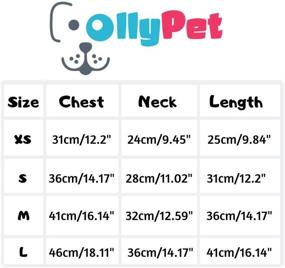 img 4 attached to Ollypet Dress Summer Clothes Dresses Dogs