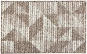 img 4 attached to CHICHIC Indoor Doormat 32x48 Inch Welcome Mat – Non-Slip Entry Rug for Home Entrance – Machine Washable Indoor/Outdoor Floor Mat – Brown Pattern B Design