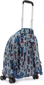 img 1 attached to Kipling Printed Laptop Rolling Backpack