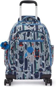 img 4 attached to Kipling Printed Laptop Rolling Backpack
