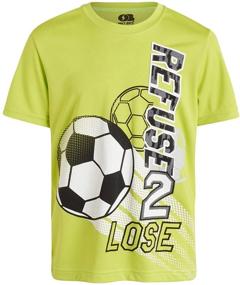img 1 attached to 👕 Одежда для футбола для мальчиков: активные футболки для мальчиков только