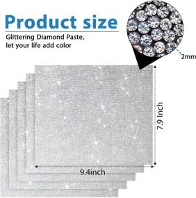 img 2 attached to Self Adhesive Crystal Rhinestones Glitter Decoration Sewing