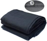 тент сетчатый chiglia heavy duty размером 10 футов x 10 футов - надежное сетчатое полотно для длительного использования. логотип