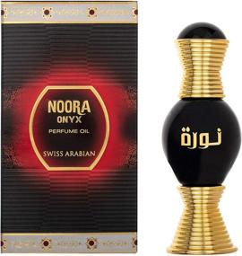 img 1 attached to 🌹 Noora Onyx Perfume Oil - 20mL Exotic Semi Woody Aromatic Oriental Notes - Floral, Wood and Leather - Women and Men - Alcohol Free Attar - Vegan Fragrance by Parfum Artisan Swiss Arabian Oud