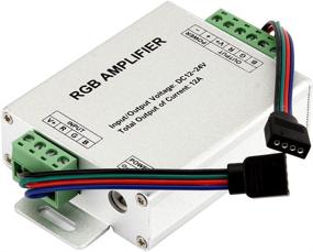 img 3 attached to High-Performance SUPERNIGHT RGB Signal Amplifier Repeater for 12V to 24V 12A LED Strip Lights - 2 Pieces Pack