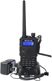 img 3 attached to Retevis RT5 2-Way Radios: Dual Band High Power Walkie Talkies for Adults, Long Range Communication with VOX & Emergency, Rechargeable & Includes Earpiece (Pack of 10)