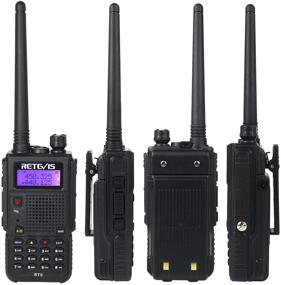 img 2 attached to Retevis RT5 2-Way Radios: Dual Band High Power Walkie Talkies for Adults, Long Range Communication with VOX & Emergency, Rechargeable & Includes Earpiece (Pack of 10)