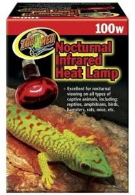 img 1 attached to Pack of 3 Zoo Med Nocturnal Infrared Heat Lamps – 100 Watts