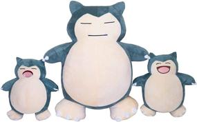 img 2 attached to 🐻 Snuggle up with a Jumbo 50cm Snorlax Plush Toy - Perfect Soft Doll Animal Pillow, Fluffy Figure Gift for Kids!