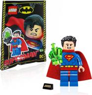 lego super heroes minifigure superman logo