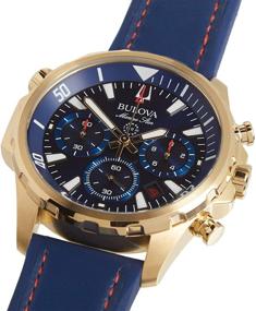 img 2 attached to Часы Bulova Men's Marine Star Chronograph, модель 97B168