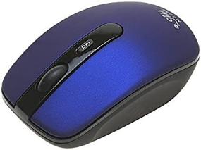 img 4 attached to Silent and Ergonomic ShhhMouse Wireless Mouse with Adjustable DPI – Perfect for Laptop, Computer, and Chromebook (Blue)