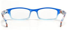 img 1 attached to Elevate your style with Calabria Hannah Designer Reading Glasses