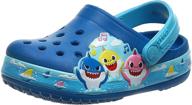 vibrant animal print crocs: trendy toddler boys' shoes for maximum style and comfort logo