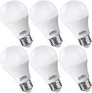 💡 sansun non dimmable 6 pack - high-performance light bulbs with equivalent brightness logo