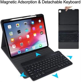 img 2 attached to Keyboard Case IPad 12 9 Generation Tablet Accessories