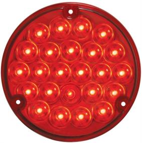 img 4 attached to Grand General 76152 Red 4-inch 24-LED Load Light for Stop/Turn/Tail Functions