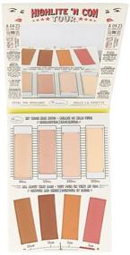 img 1 attached to theBalm Highlighting & Makeup Conceal Powders 'N Contour 💄 Palette, Shimmer Highlighters, Matte Bronzer, Blushes - Multicolor, 0.8 ounces