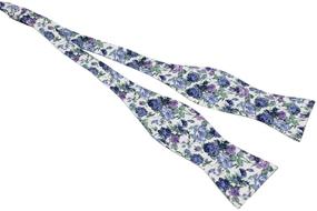 img 2 attached to Floral Bowties 100 Cotton Butterfly Ties Various Men's Accessories and Ties, Cummerbunds & Pocket Squares