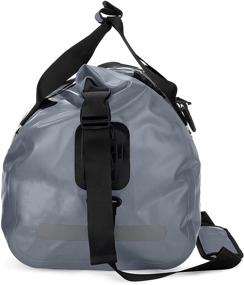 img 2 attached to Earth Pak Waterproof Duffel Bag - Ideal for All Travel Needs, Lightweight, 50L &amp; 70L Sizes, Spacious Storage, Tough Straps and Handles, Heavy Duty Material for Secure Gear Protection…