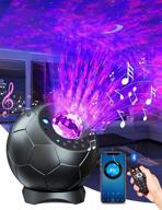 immerse yourself in a galaxy of colors: lupantte star projector night light with bluetooth speaker and remote control логотип