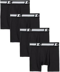 img 2 attached to Essential Starter Boys' Boxer Briefs 4-Pack: Amazon Exclusive