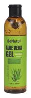 benatu aloe vera gel for face and hair - 100% pure plant extract | sunburn relief, acne treatment, skin care moisturizer logo