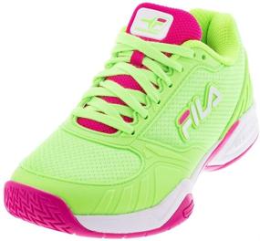 img 3 attached to 👟 Fila Women's Volley Pickleball Knockout Shoes