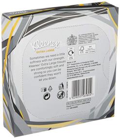 img 2 attached to 🧻 24-Pack of Compact Kleenex Extra Large Mansize Facial Tissues - 1,056 Total Tissues