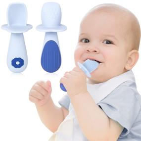 img 4 attached to 🍽️ Enhance Self-Feeding Skills with Termichy Weaning Utensils for Kids - Perfect for Home Store Use