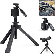 🔭 gosky heavy duty adjustable table top tripod: enhance your scope, binoculars, telescope, dslr cameras, and more with car window mount logo