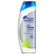 🧴 head and shoulders instant oil control dandruff shampoo: 12.8 fl oz, effective solution logo