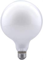 sylvania 100w g40 decor globe light bulb - frosted, 2850k warm white, 1050 lumens - e26 base - 1 pack logo