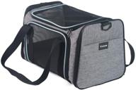 🐱 vceoa soft-sided pet carrier for cats: travel comfort for feline friends logo