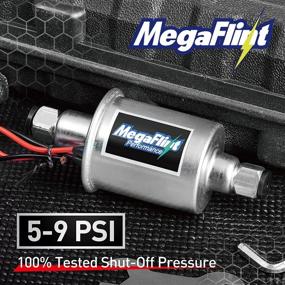 img 3 attached to Megaflint Inline Fuel Pump: Efficient 12V Universal Electric Fuel 🔧 Pump for Gas Diesel E8012S HEP-02A – Low Pressure, 5-9 PSI