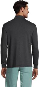 img 3 attached to 👔 Lands End Interlock Charcoal Heather Men's Shirts: Superior Quality Clothing for Men