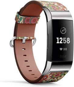 img 1 attached to Compatible Fitbit Charge SE Stainless Wellness & Relaxation in App-Enabled Activity Trackers