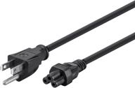 🔌 monoprice industrial electrical power cable - 18awg grounded, iec 320 c5 логотип