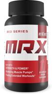 💪 rev labs mrx musclerev xtreme red series - премиумный препарат оксида азота для улучшения роста мышц, увеличения кровотока, выносливости и устойчивости - без стимуляторов, усилитель предтренировочного комплекса на 30 порций. логотип