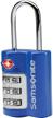 samsonite travel sentry combination 86549 1388 logo